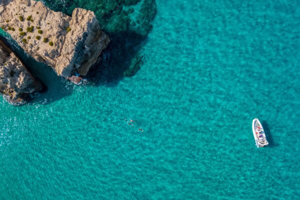 Buceo en el mar Tirreno